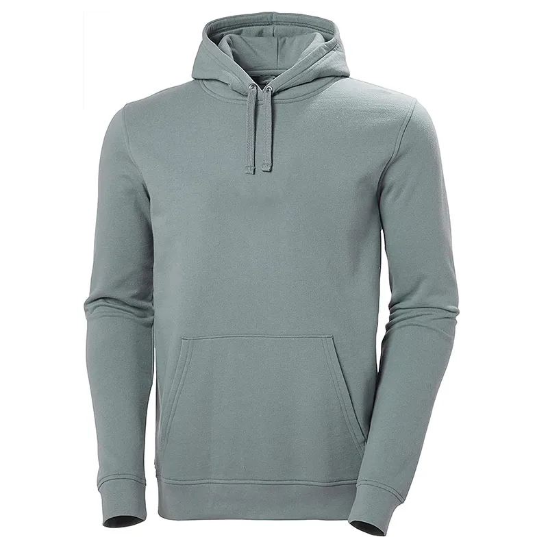 Модные серые флисовые толстовки унисекс из органического хлопка оверсайз высокое качество оптовая