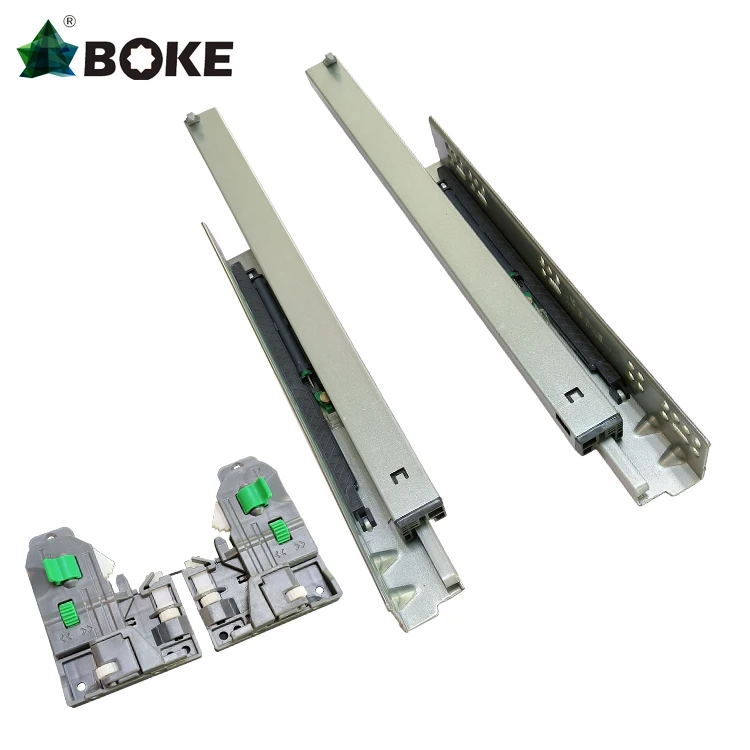BOKE under Mount Soft Close Drawer Slide for Kitchen Cabinets