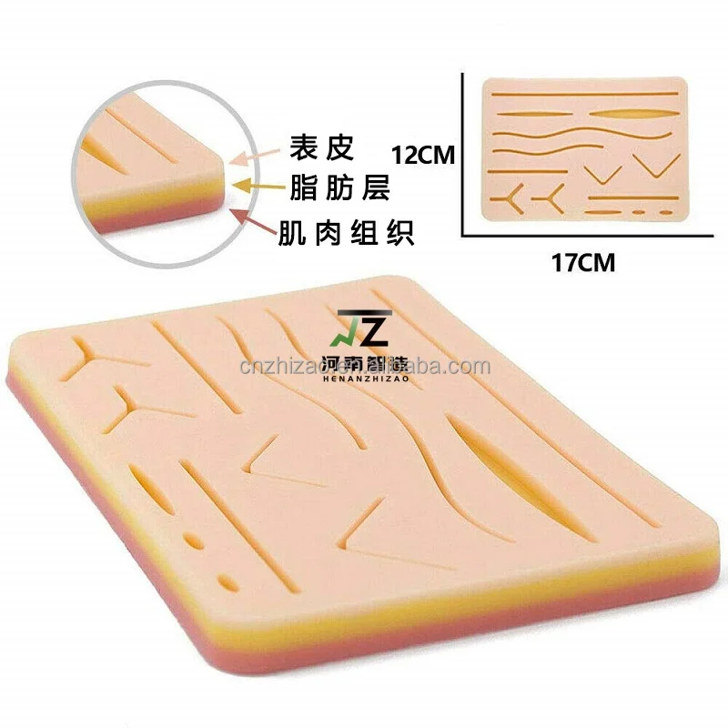 Surgical Suture Practice Simulation Skin Module for Medical Students