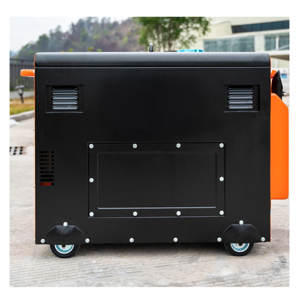 3500w Generator diesel Generators for Shopping Mall 240v 60hz 15amp Outlet 1phase Soundproof Electric Generator Alternator