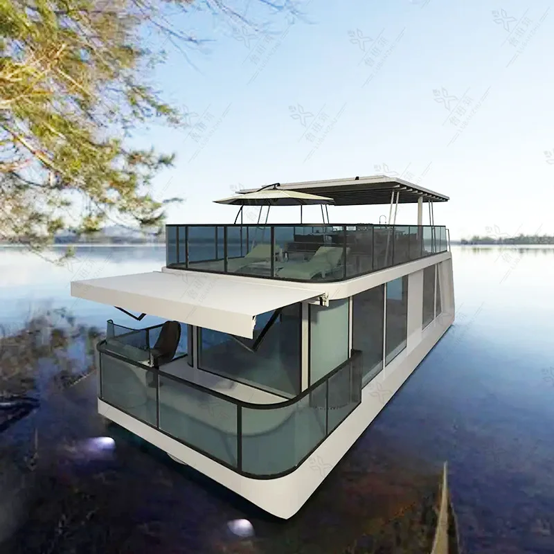 Image showcasing Modern Prefab Homes Floating Docks for Boat 11.5M for Touring| Alibaba.com