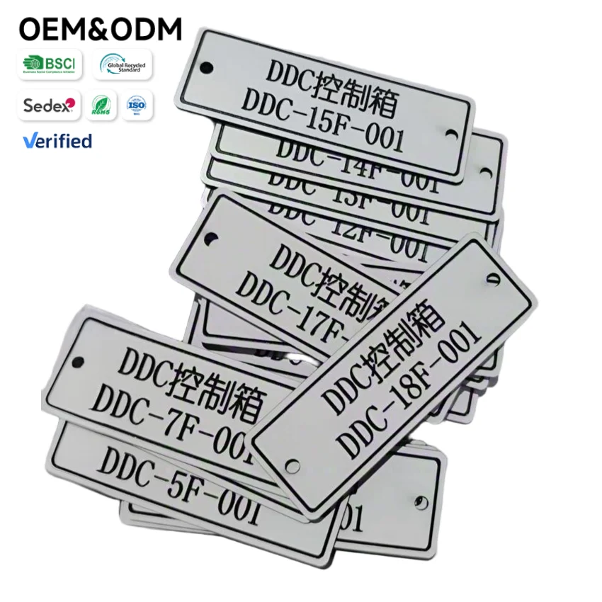 Custom Cut Custom Material Plate Free Delivery OEM Accepted for Tags Engraving Sign Traffolyte Material