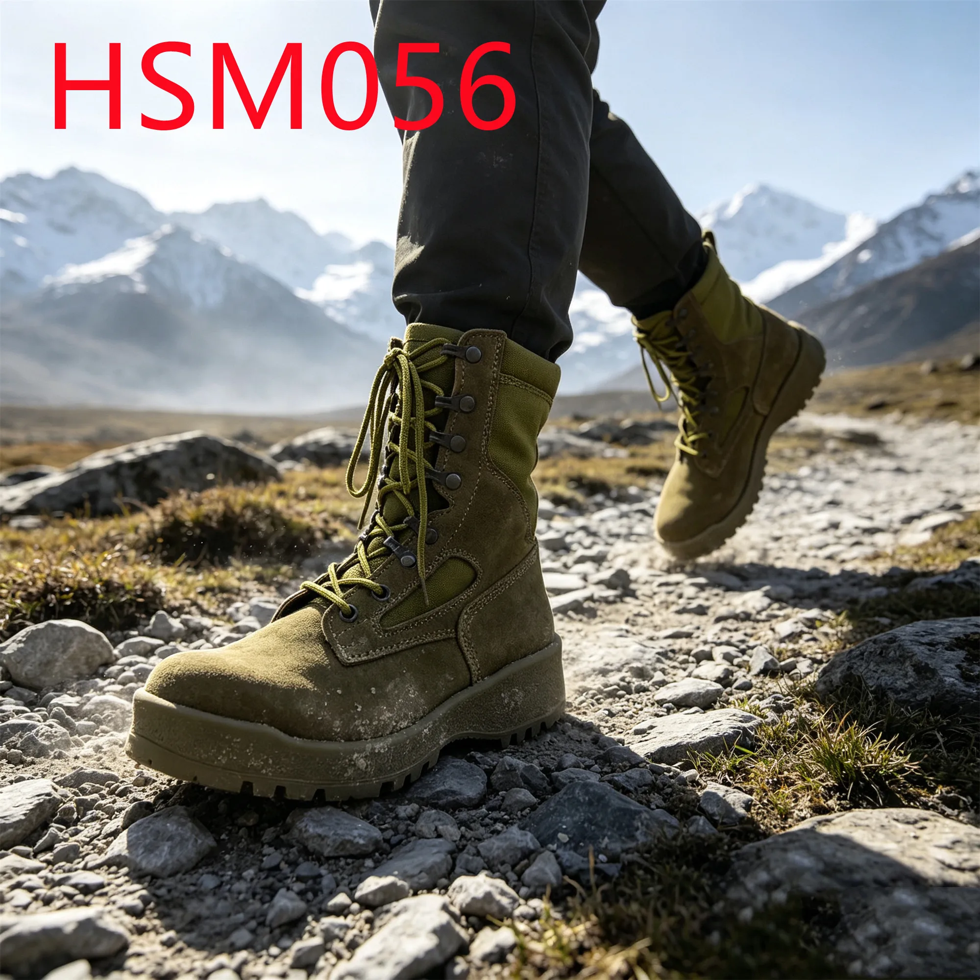 HY,water Repellent Nylon Fabric Six Colors Hua Singh Combat Boots Impact Proof Rubber Sole 8