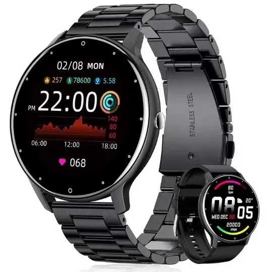 Smart Watch ZL02D Heart Rate Blood Pressure Sleep Monitoring Smart Bracelet Waterproof S aperçu 7