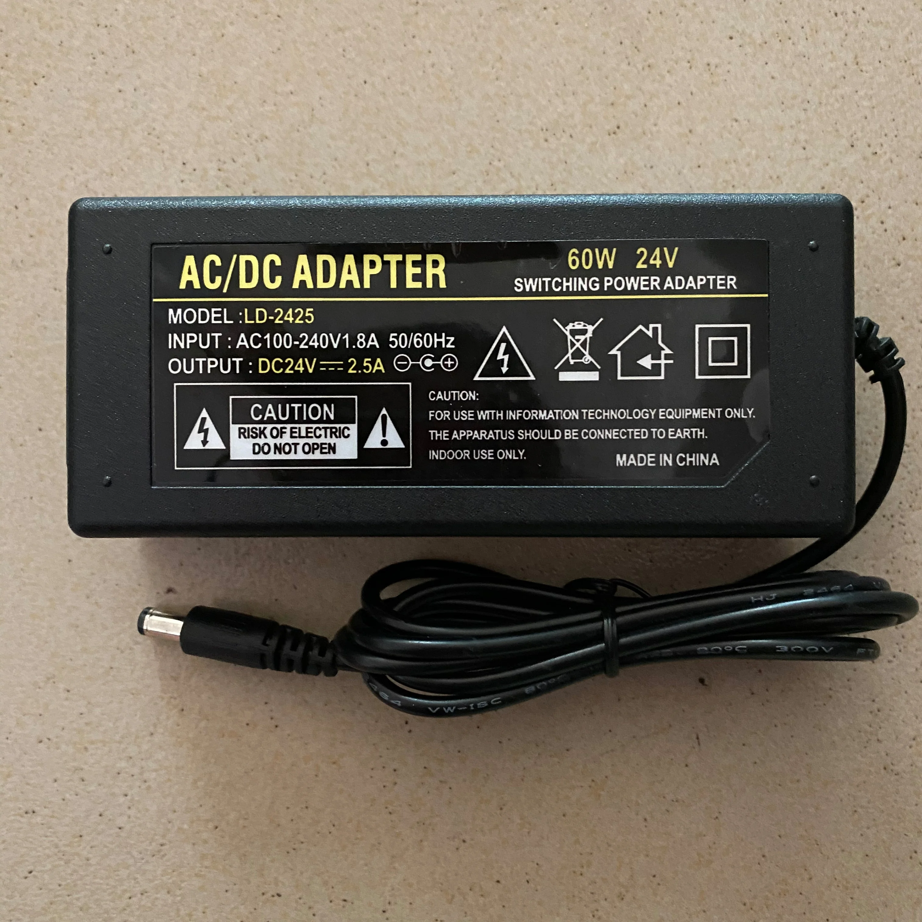 waterstof Antarctica seinpaal 24v 2.5a 60w Ac/dc Power Supply Charger 24 Volt 2.5 Amp Adaptor For Zebra  Printer Power Adapter - Buy 24v 2.5a Power Supply,Printer Power  Adapter,Ac/dc Power Supply Product on Alibaba.com