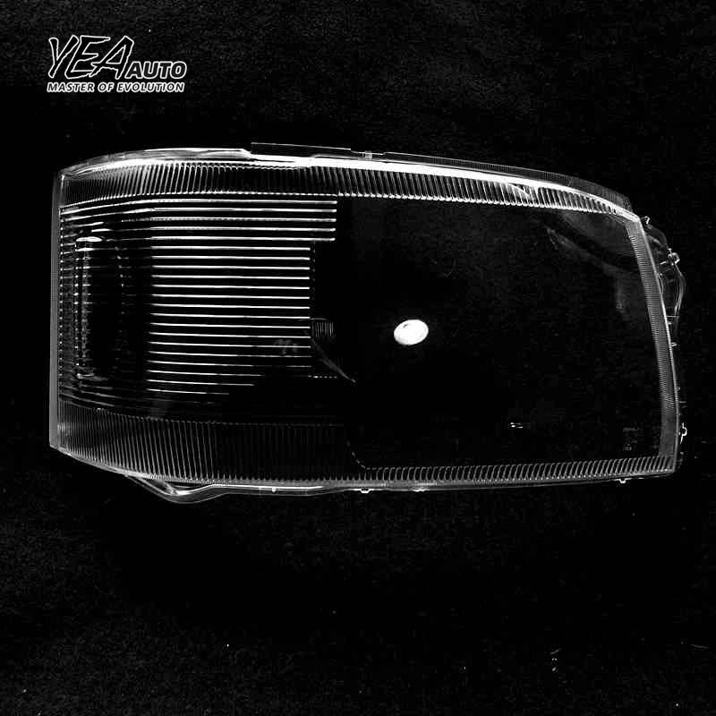 YEA AUTO Penutup Lensa Lampu Depan Mobil Kaca untuk toyota Hiace Penutup Lensa 2005 - 2009 Penutup PC Penutup Transparan
