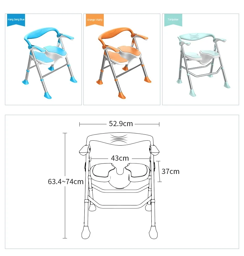 product alloy shower chair for elderly folding bath chair with anti slip feature convenient bathroom safety equipment-4