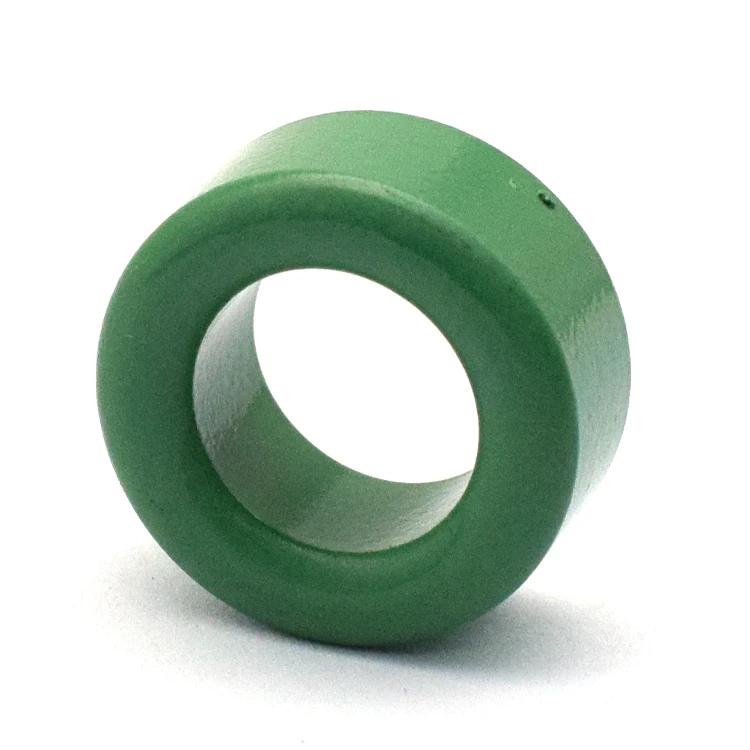 One-stop Purchase Support Customization Hot Sale Green Toroidal High Frequency Soft Magnetic Ferrite Ring Core