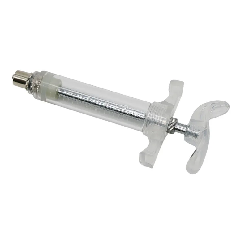 Factory Directly Hand Bird Feeding Syringe Animal Feed Dispenser Veterinary Stainless Feeding Tube Syringe