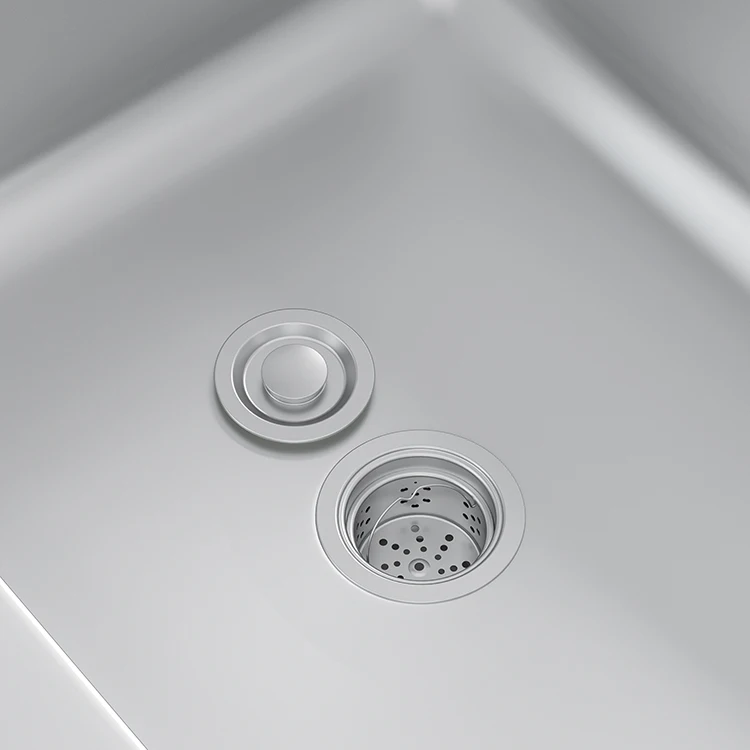product new design wholesale thickened stainless steel wash dishing basket anti odor sink strainer for recreational vehicle384-5