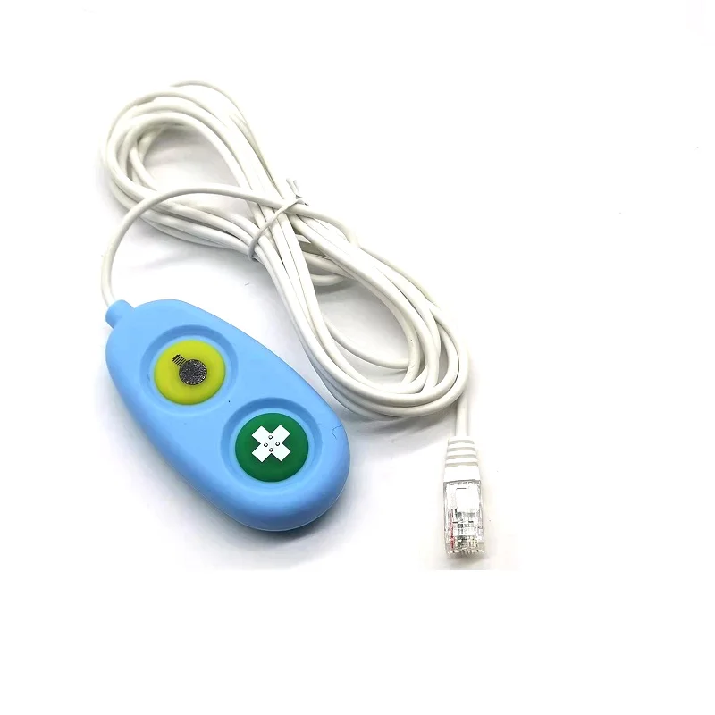 RJ45 Plug 2 Button Nurse Call Pendant Cable