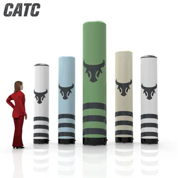 CATC Fireproof Outdoor Air Tight Column Advertising Inflatables Hot Product Promotion Air Columns for Outdoor Usage