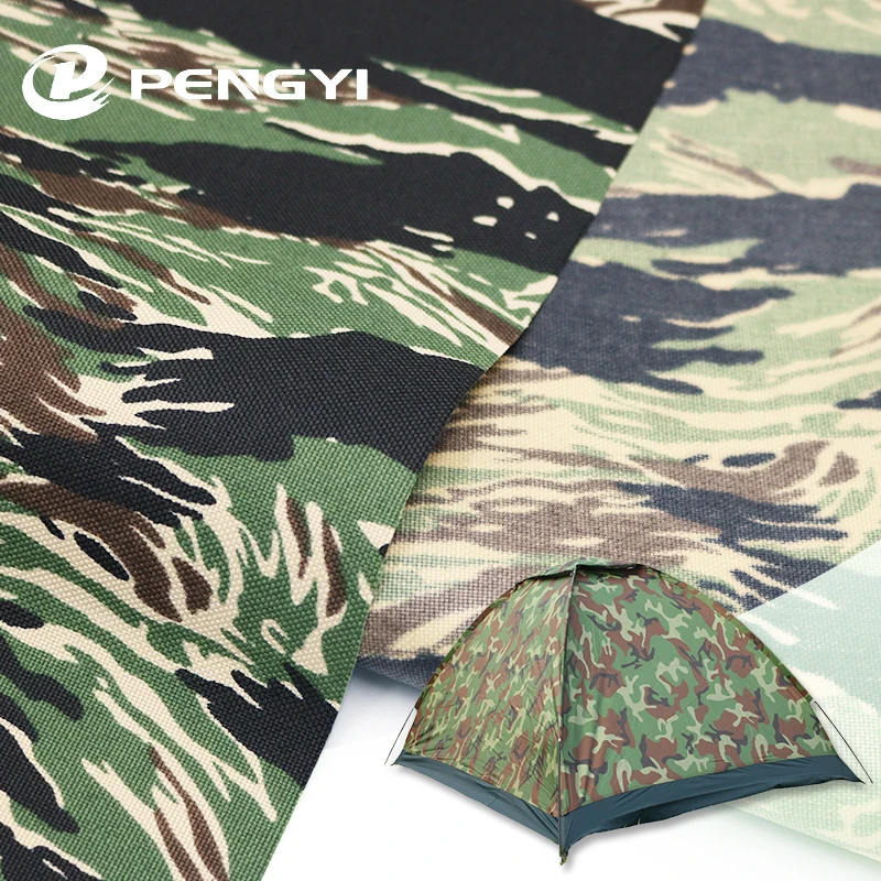 50% нейлон хлопок водонепроницаемый дышащий Тигр Камуфляжный принт для куртки сумки
