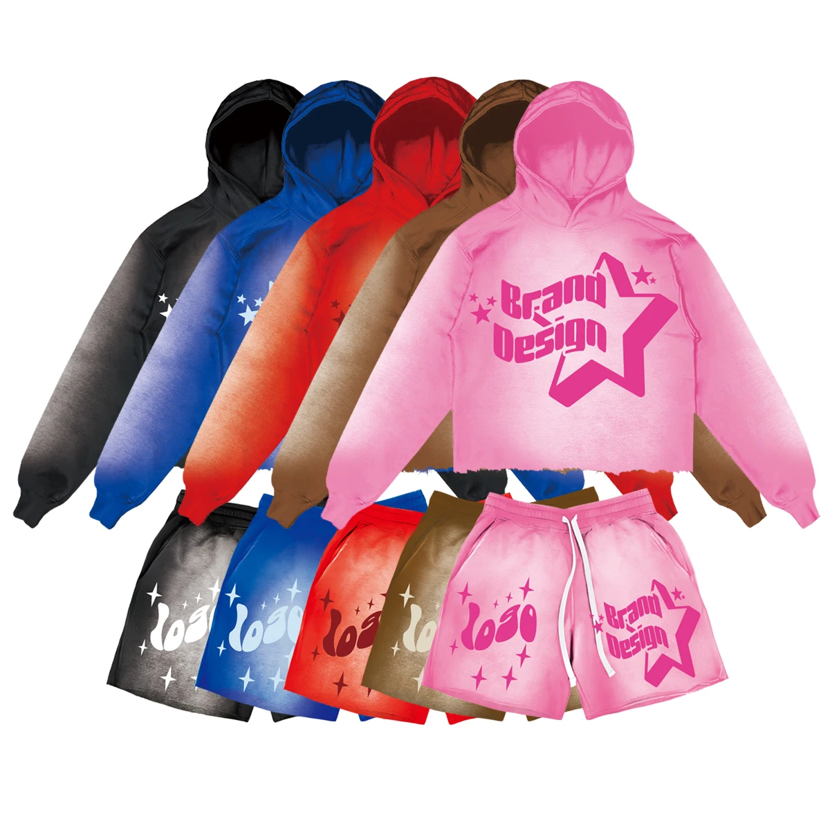 Shop Our Custom Hoodie and Shorts Set - Spring 2025 Arrivals