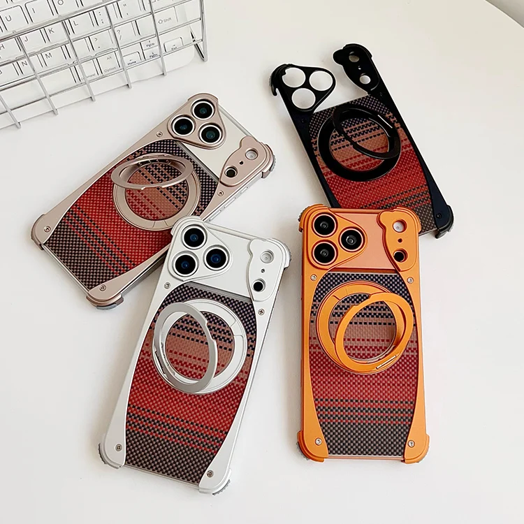 Premium Magnetic Stand iPhone Case with 360° Holder
