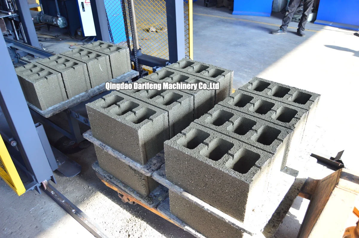 qt 4-16  6 8 Inches Hollow Commercial Cement Paving Concrete Block Making Machine South Sudan Somalia Zimbabwe