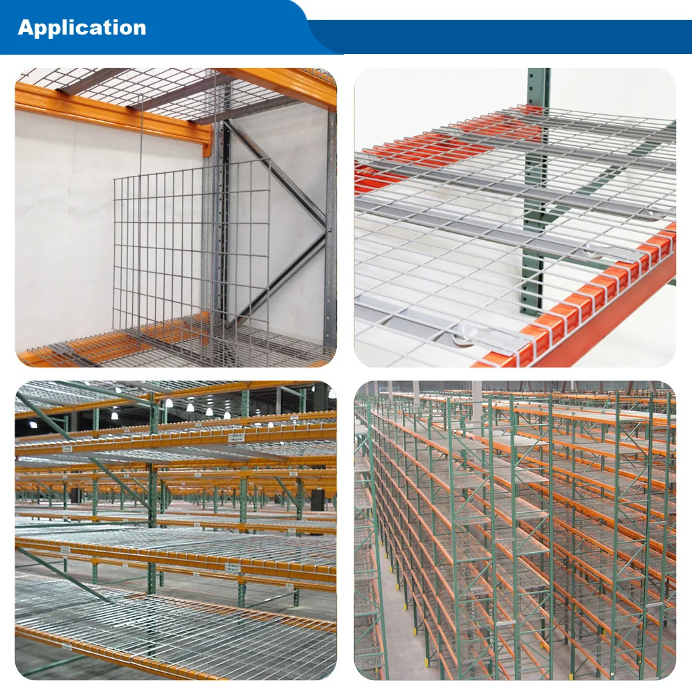 Wire Mesh Decking For Warehouse Pallet Racking Wire Decks For Metal