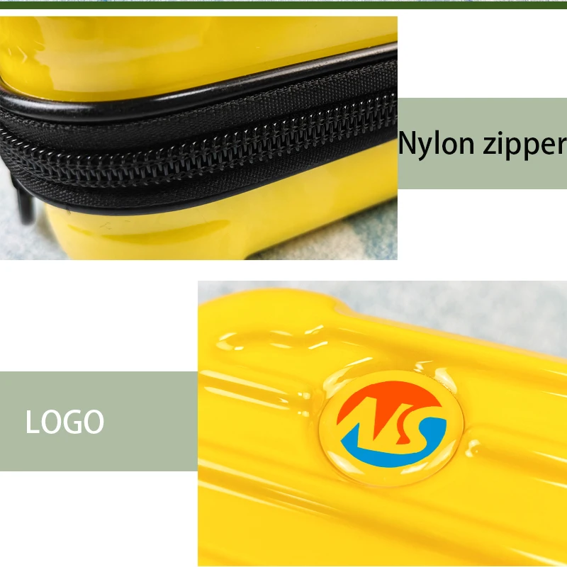 Outdoor Custom Logo ABS Transport Case Waterproof Carrying Cosmetic Bags Travel Cosmetic Bag EVA Case manufacture