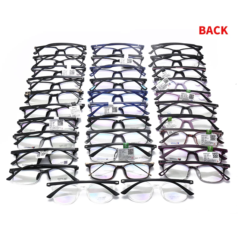 Wholesale Clearance Tr90 Square Spectacle Plastic Optical Frames Cheap