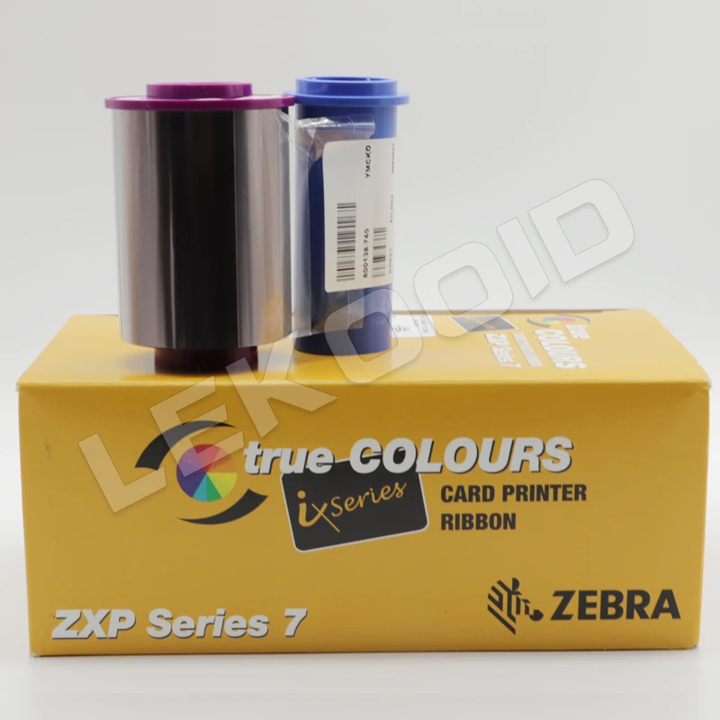 Zebra 800077-740EM彩色色带-YMCKO-ZXP Series 7的250打印