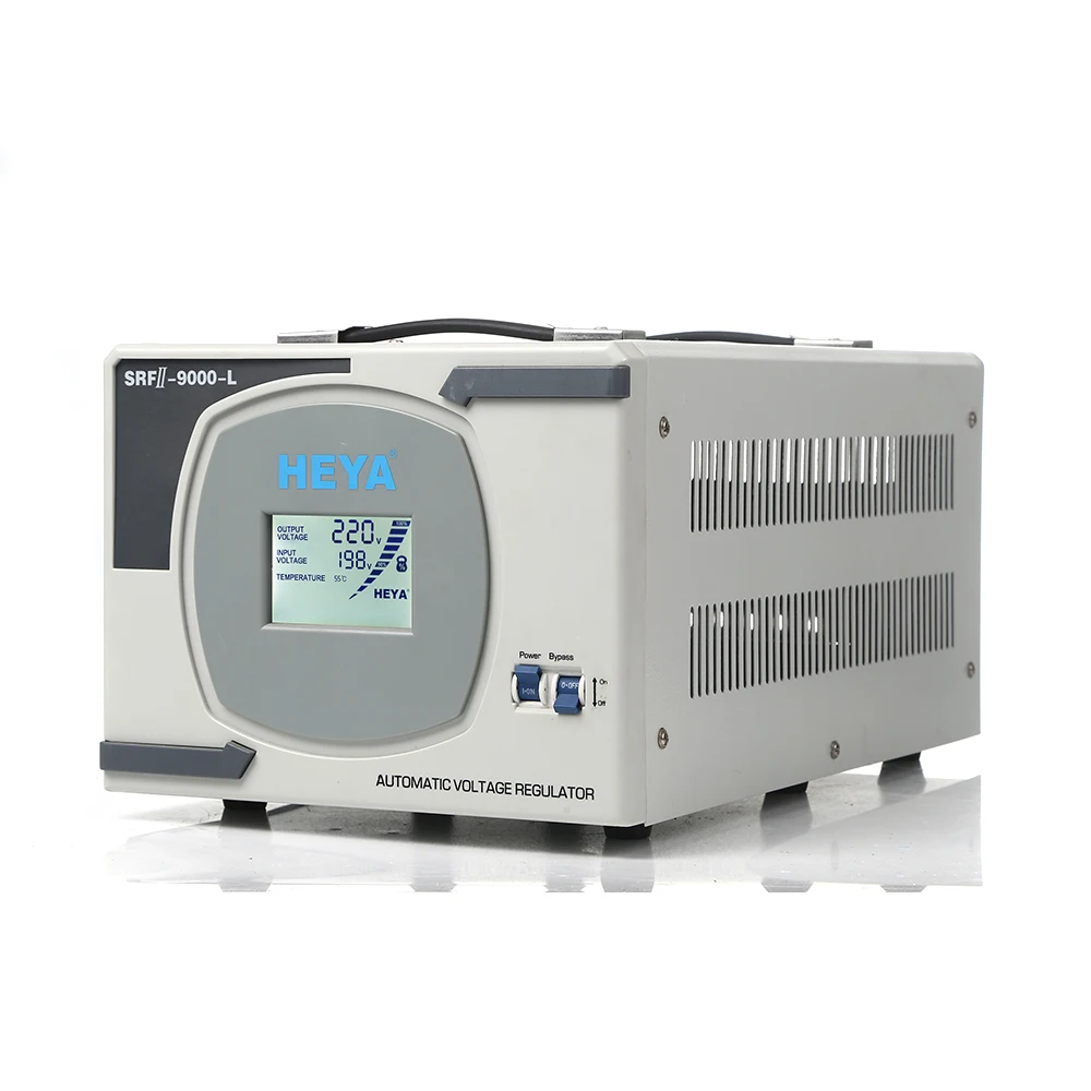 9000VA LCD Display 7000W Relay Control AC Automatic Voltage Regulator/stabilizer/AVR