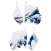 Mix color Split Design- The Great Wave FHPFV001