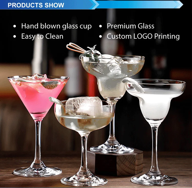Inverted Triangle Cocktail Glasses Wholesale Home Party Bar Cocktail