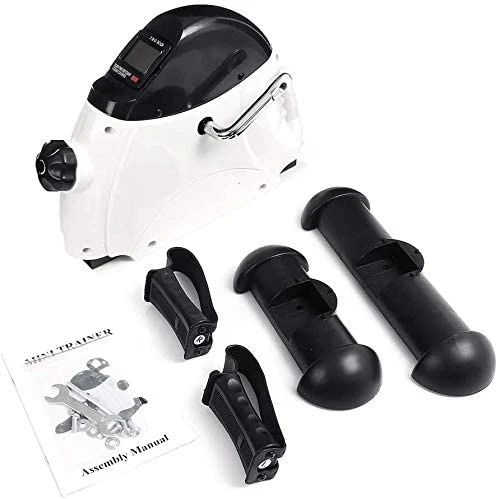 Portable  Leg Pedal Exerciser LCD Display Adjustable Recumbent Stationary Exercise Bike Mini Exercise Pedal Bike for Stroke