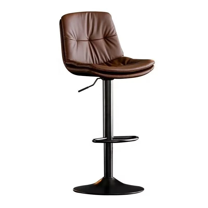 Современный барный стул в скандинавском стиле простой легкий роскошный можно поднимать и опускать вращающийся