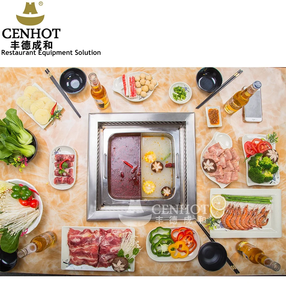 CENHOT Wholesale Hot Pot Induction Cookers For Shabu Shabu Restaurant  Manufacturers