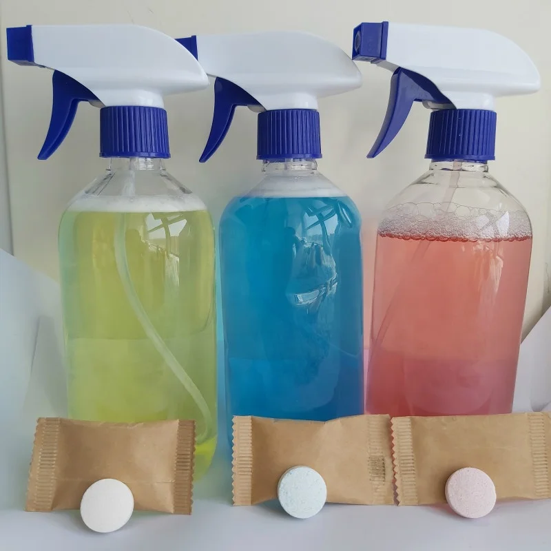 Экологически чистые многофункциональные чистящие таблетки