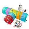 Seven-Colored Rainbow Cat Tunnel Toy Set