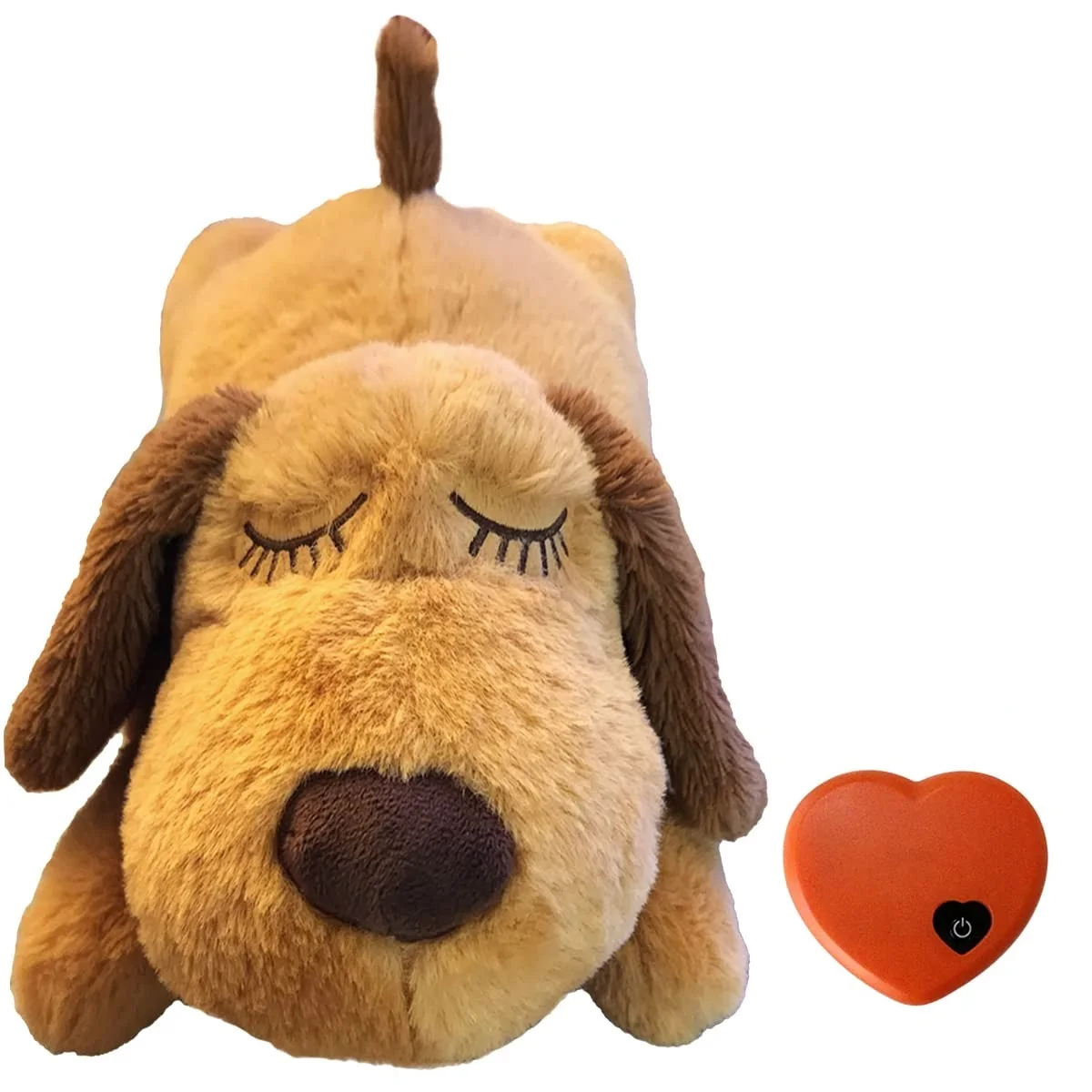 Heartbeat Dog Toy For Puppy Heartbeat Stuffed Animal Squeaky Toy Dogs