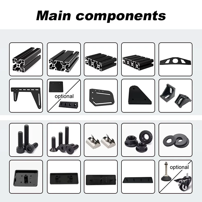 Sim Racing Simulator Parts Collection Berserk Simulators Racing 40120 - Silver Anodized Sim Racing Cockpit ...