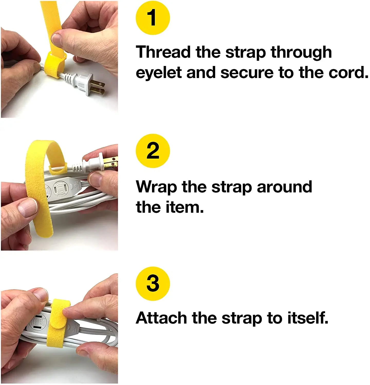 Набор из 50 многоразовые шнур Органайзер с держателем-крепежные ремни для вкладыши наушники телефоны электроники кабельные