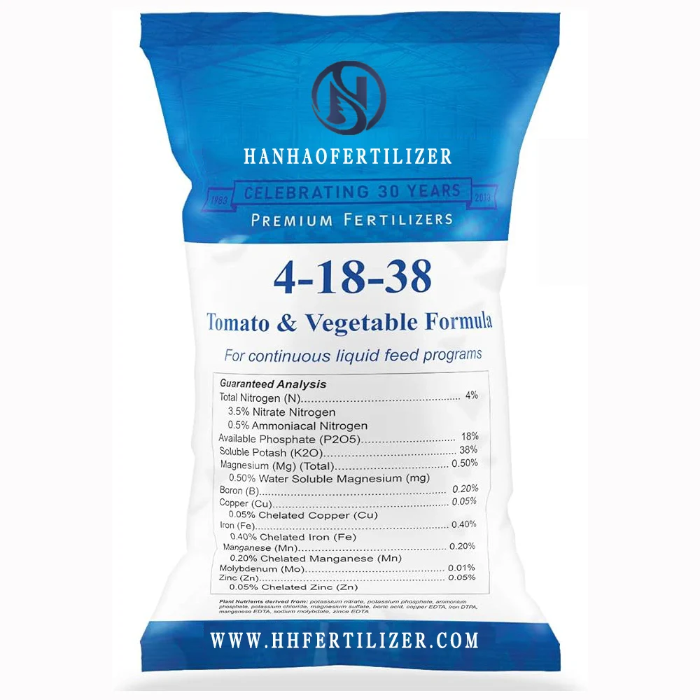 Heier Verkauf! Gnstiger Preis NPK-Dnger 4-18-38+TE Wasserlslicher  Dnger Npk 4-18-38 Dnger 4 18 38 Npk