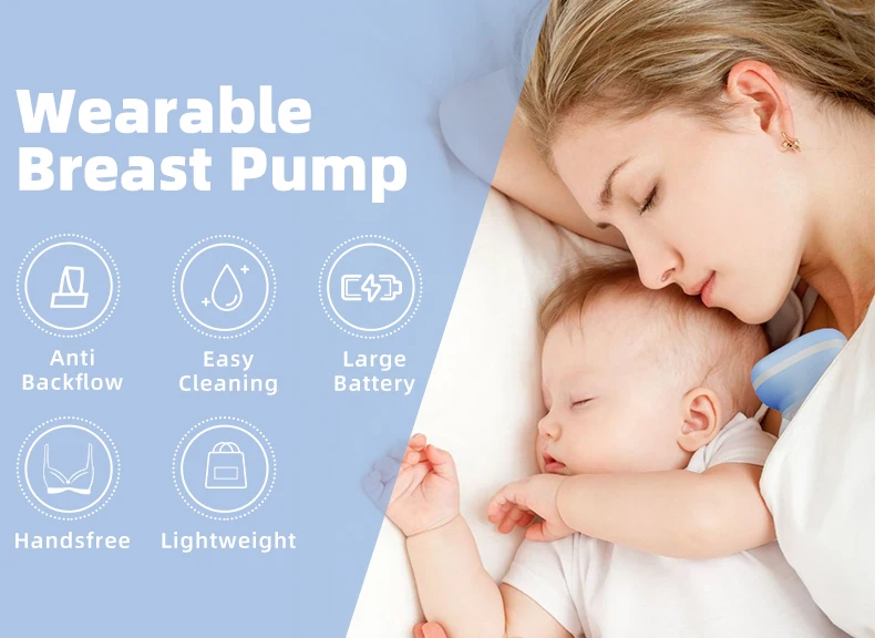 Портативный молокоотсос без использования рук, дешевый переносной молокоотсос, беспроводной силиконовый молокоотсос