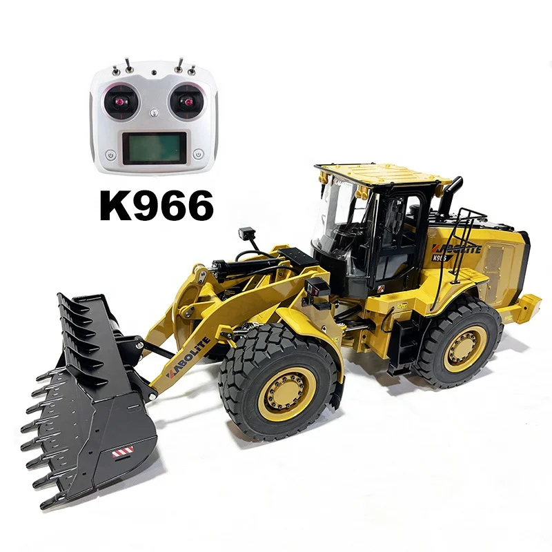 Huina Kabolite K966 1:16 ラジコンブルドーザー キッズ向けおもちゃ