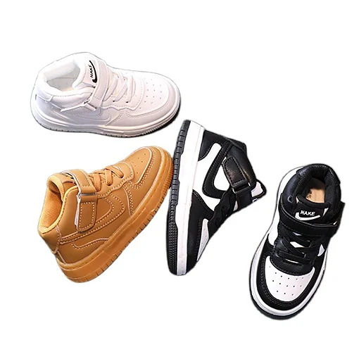 childrens leather trainers