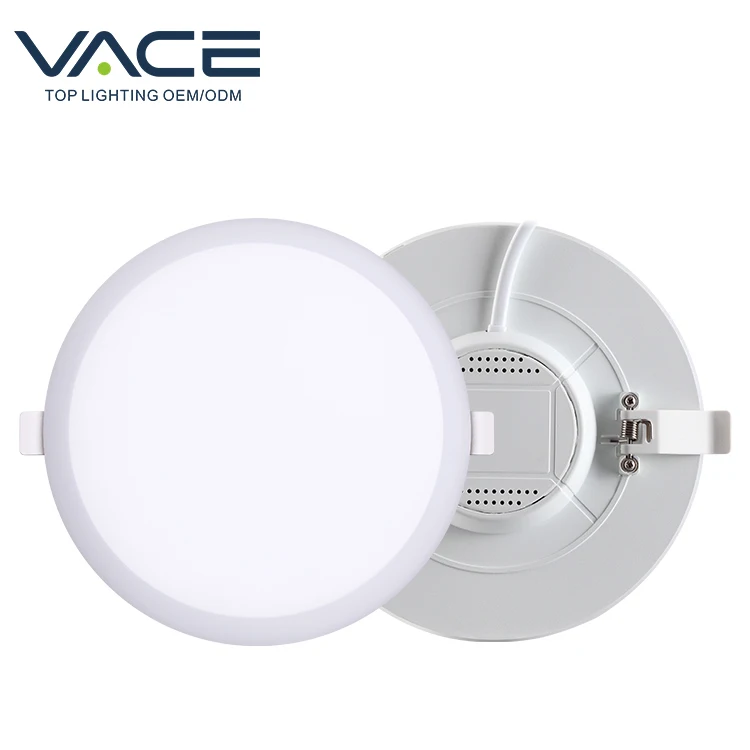 VACE Indoor Creative Recessed Mounted Anti-glare 5w 7w 15w 18w 22w Dimmable Led Panel Light