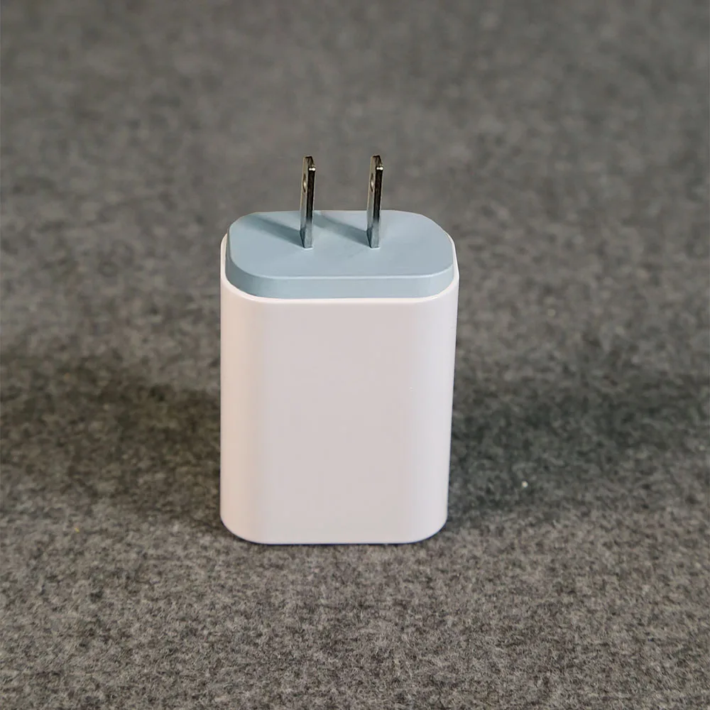 PD 65W USB-C Charger, US Standard PD Fast Charging Type-C Charger, GaN Multi-Port Wall Charger Dual USB-C Output A809