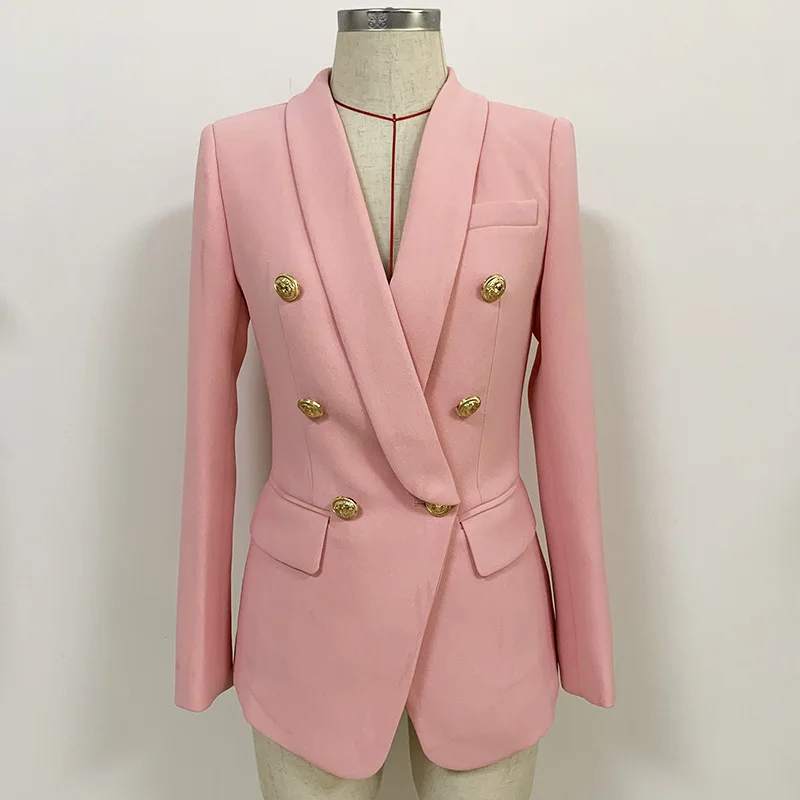 pale pink ladies blazer