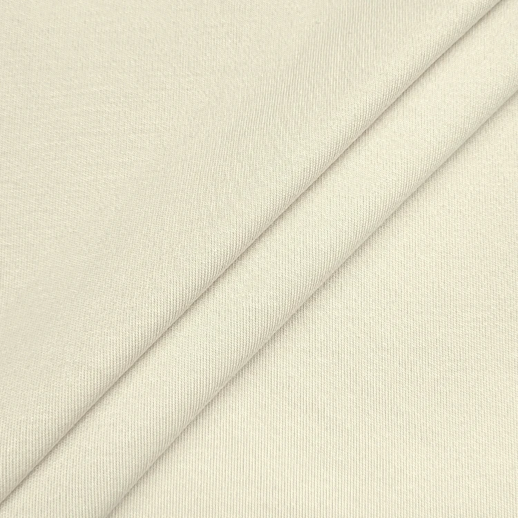 Factory Direct Sale Soft Solid Spandex Fabric Cotton Modal Material Double Knit Fabric
