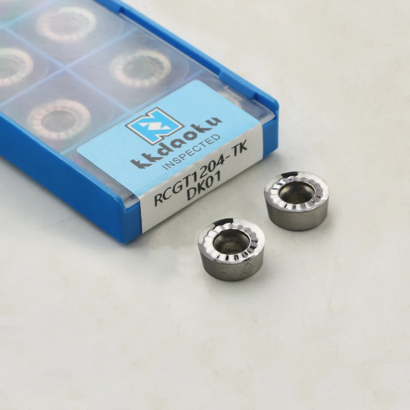 High Quality RCGT1204 CNC Inserts Customized OEM Support for Milling Carbide Processing Aluminum Cutting Tools High Turning Tool manufacture
