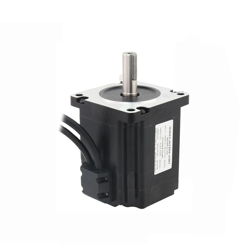 HANPOSE High Quality Nema34 Motor 2 Phase 1.8° 6A Nema 34 Hybrid Closed-Loop Stepper Motor 86EH80