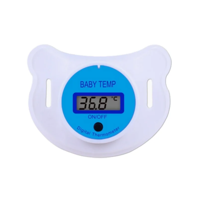 Factory Price Digital Oral & Armpit Thermometer Household Safety Care Baby Nipple Thermometer Plastic Electric Power Source manufacture