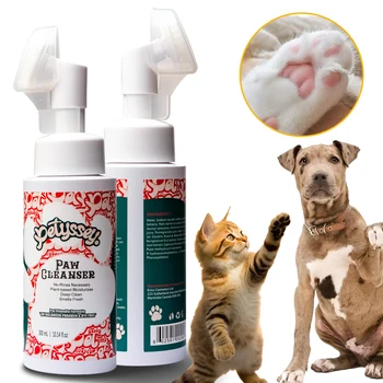 High Quality Factory OEM ODM pet cleaning paws dog paw cleaner portable pet cleaning Paw Cleaner Foam