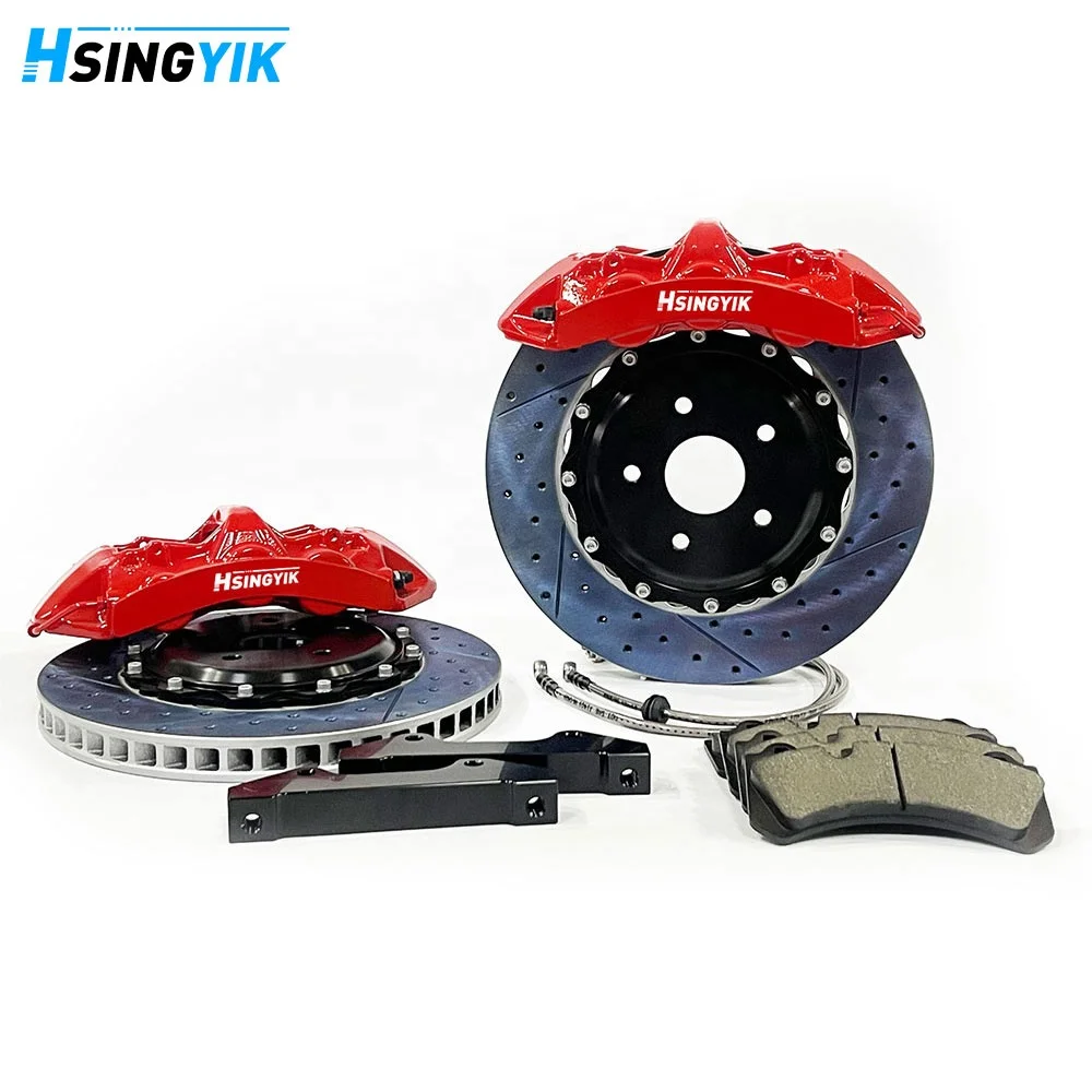 Hsingyik 6 Piston Front Racing Big Brake Kit Brake Upgrade Rotor Disc for Honda Crv Toyota Innova Zenix Hybrid