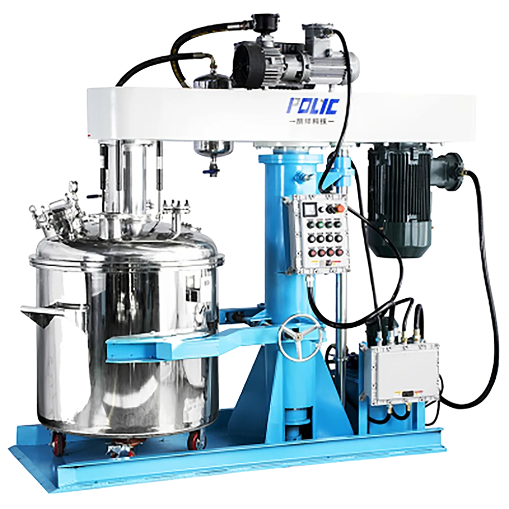 China Polyc Vacuum Mixer Machine High-Speed  Disperser for Paints Coating Ink Color Paste Production Line
