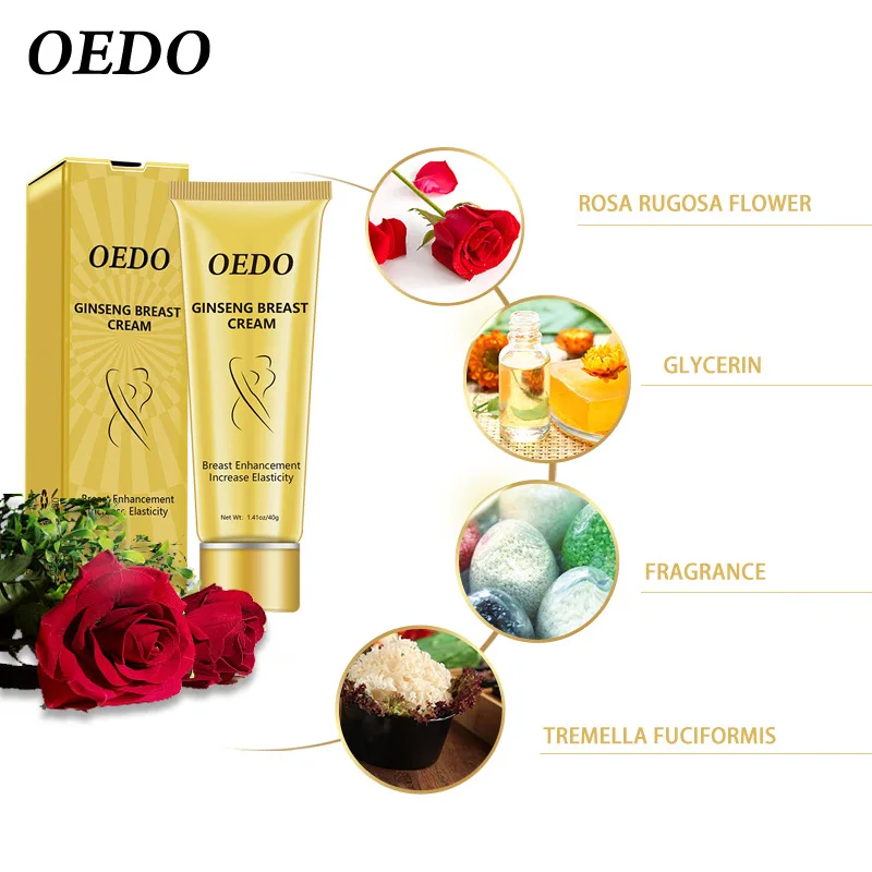 OEDO Ginseng Breast Enlargement Cream Expanding Chest Increasing Elasticity Breast Lifting Care Cream